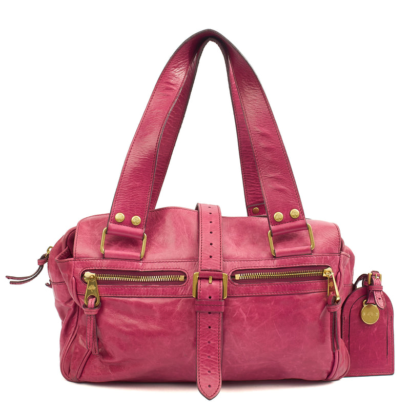 Picture of Mulberry Shoulder Bag Mabel  in Pink, Leather