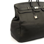 Picture of Hermes Tote HAC 60 in Black, Togo Leather