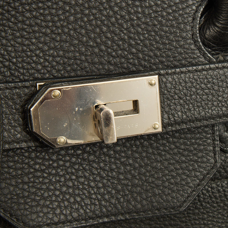 Picture of Hermes Tote HAC 60 in Black, Togo Leather