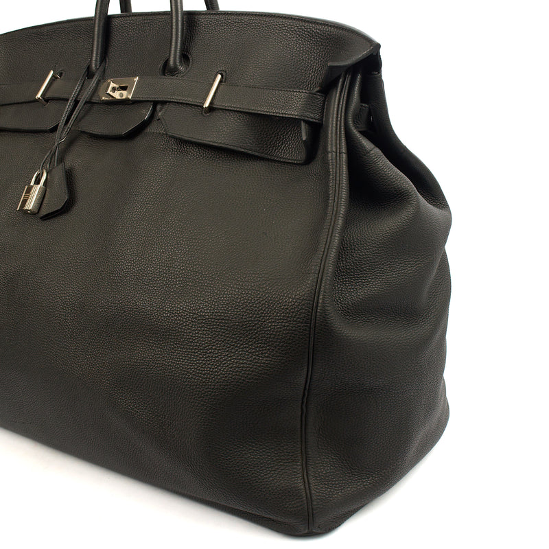 Picture of Hermes Tote HAC 60 in Black, Togo Leather