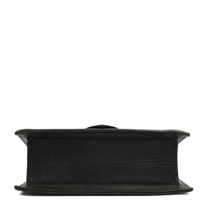 Picture of Jacquemus Cross Body Le Bambino in Black, Leather