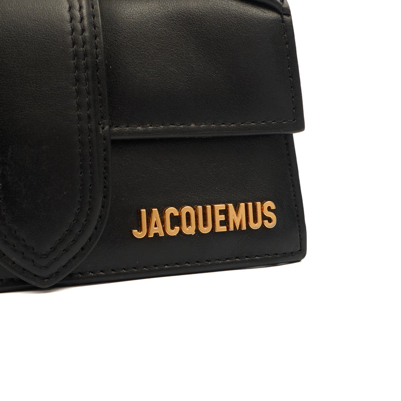 Picture of Jacquemus Cross Body Le Bambino in Black, Leather