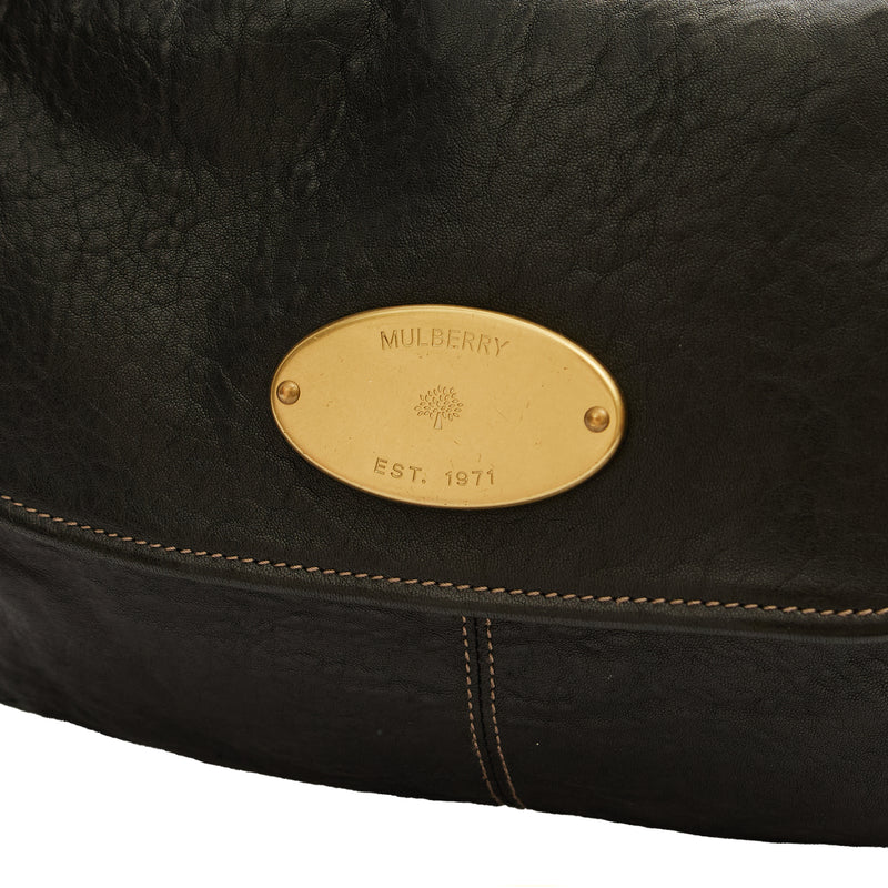 Picture of Mulberry Shoulder Bag Hayden in Black, Calfskin Leather
