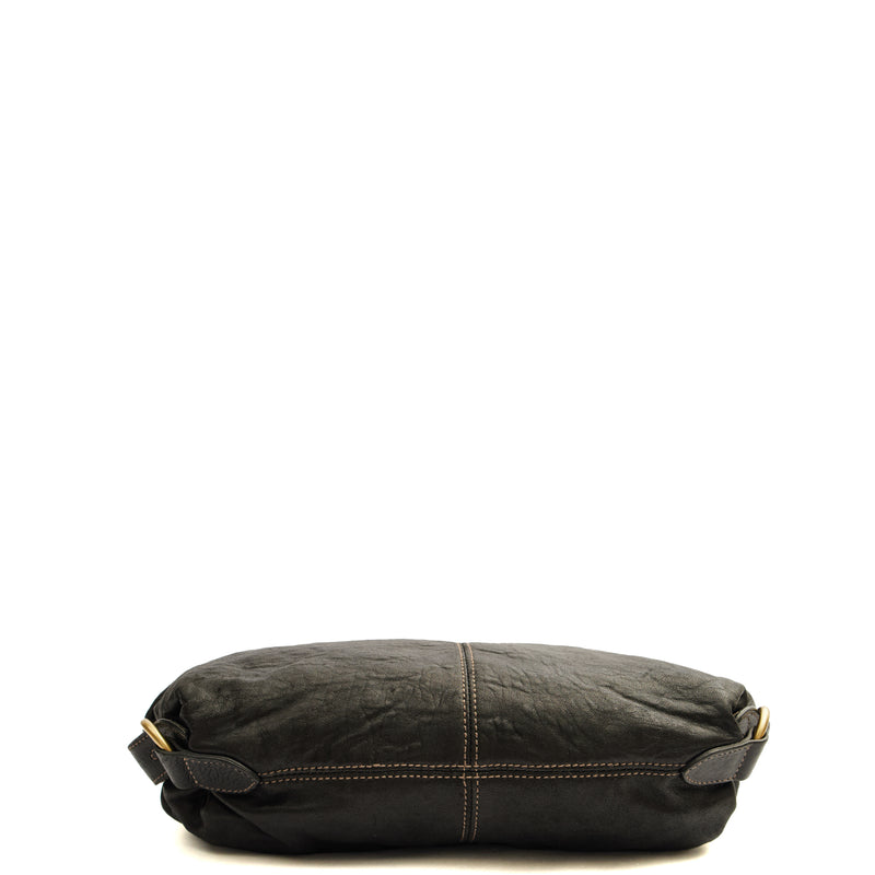Picture of Mulberry Shoulder Bag Hayden in Black, Calfskin Leather