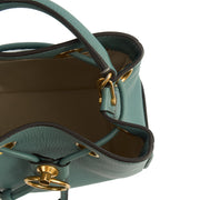 Picture of Mulberry Top Handle Hampstead - Small in Blue, Calfskin Leather