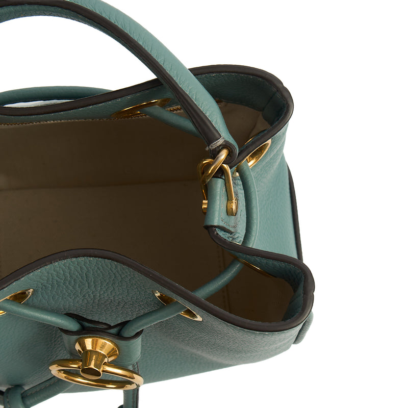 Picture of Mulberry Top Handle Hampstead - Small in Blue, Calfskin Leather
