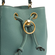 Picture of Mulberry Top Handle Hampstead - Small in Blue, Calfskin Leather