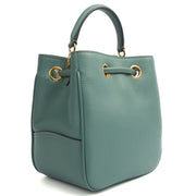 Picture of Mulberry Top Handle Hampstead - Small in Blue, Calfskin Leather