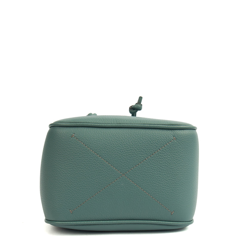 Picture of Mulberry Top Handle Hampstead - Small in Blue, Calfskin Leather