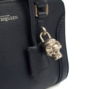 Picture of Alexander McQueen Cross Body Skull Bag - Small in Navy, Leather