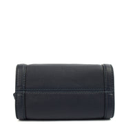 Picture of Alexander McQueen Cross Body Skull Bag - Small in Navy, Leather