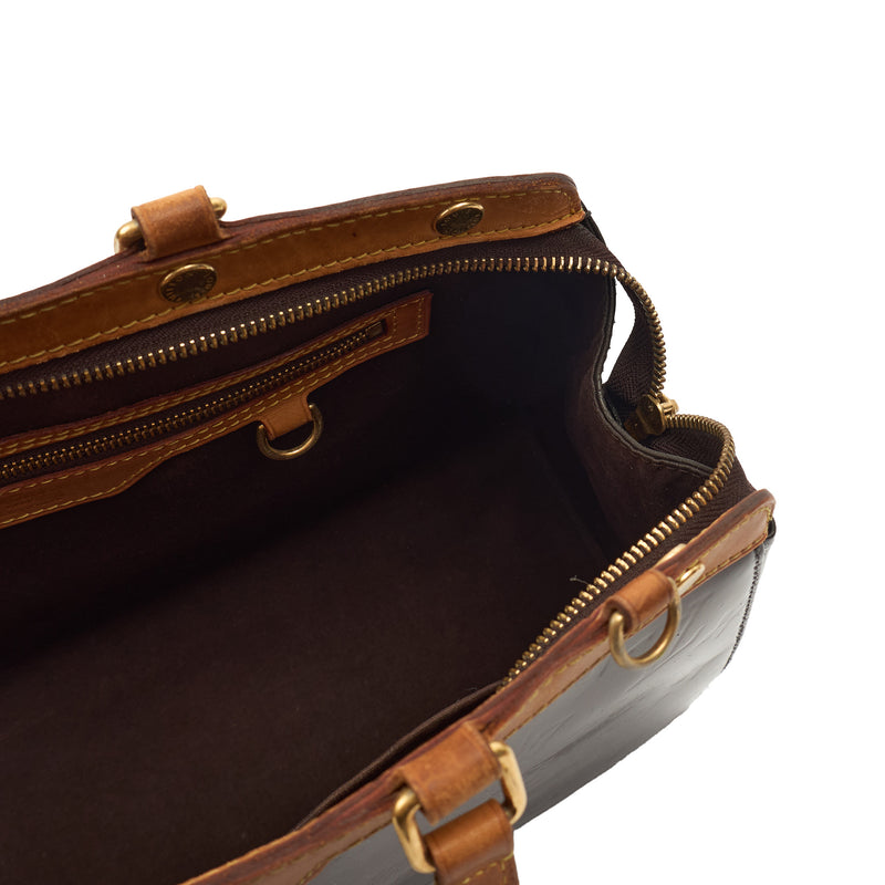 Picture of Louis Vuitton Tote Brea MM in Amarante, Patent Leather
