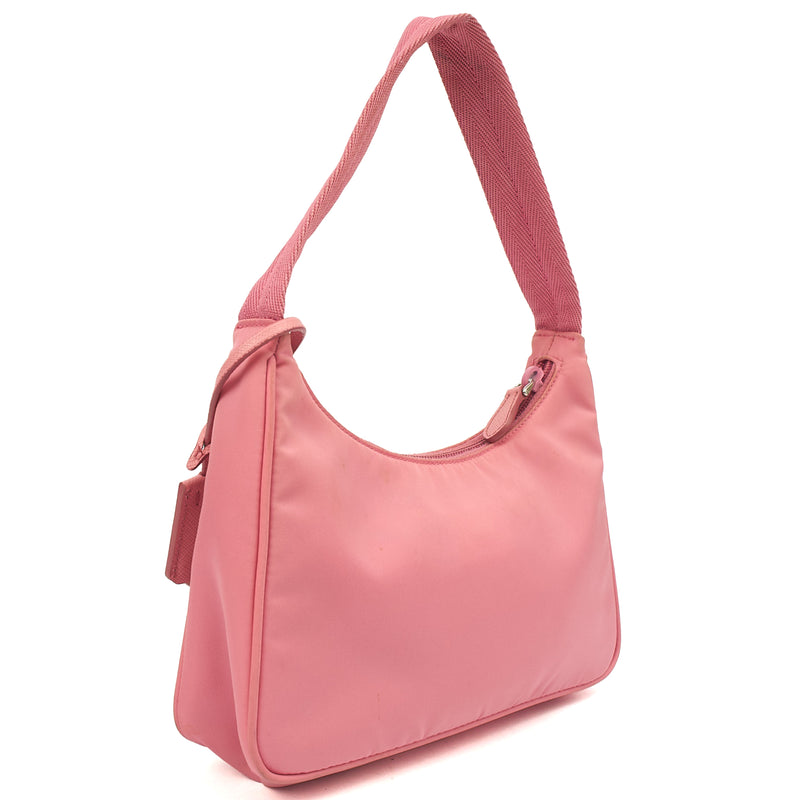 Picture of Prada Mini Bag Re-edition 2000 Nylon Mini Bag in Pink, Nylon