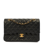 Picture of Chanel Shoulder Bag Classic Double Flap - Medium in Black, Lambskin Leather