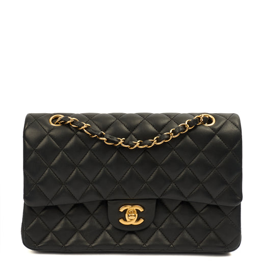 Picture of Chanel Shoulder Bag Classic Double Flap - Medium in Black, Lambskin Leather
