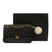 Picture of Chanel Shoulder Bag Classic Double Flap - Medium in Black, Lambskin Leather