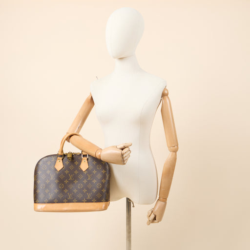 Picture of Louis Vuitton Top Handle Alma PM in Monogram, Canvas