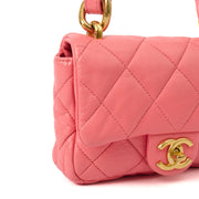 Picture of Chanel Cross Body Funky Town Flap Bag - Mini in Pink, Calfskin Leather