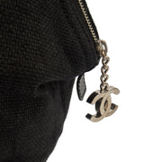 Picture of Chanel Top Handle Bowler in Black, Fabric