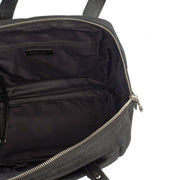 Picture of Chanel Top Handle Bowler in Black, Fabric
