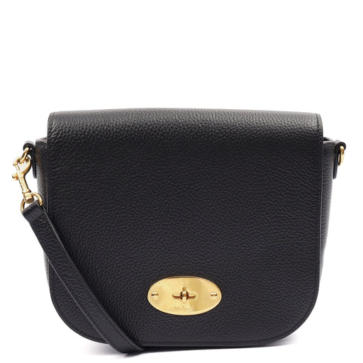 Picture of Mulberry Cross Body Darley Shoulder Bag - Small  in Black, Calfskin Leather