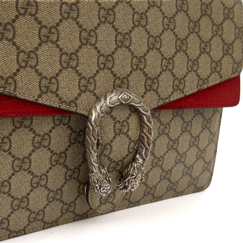 Picture of Gucci Shoulder Bag Dionysus - Large in Red, Leather
