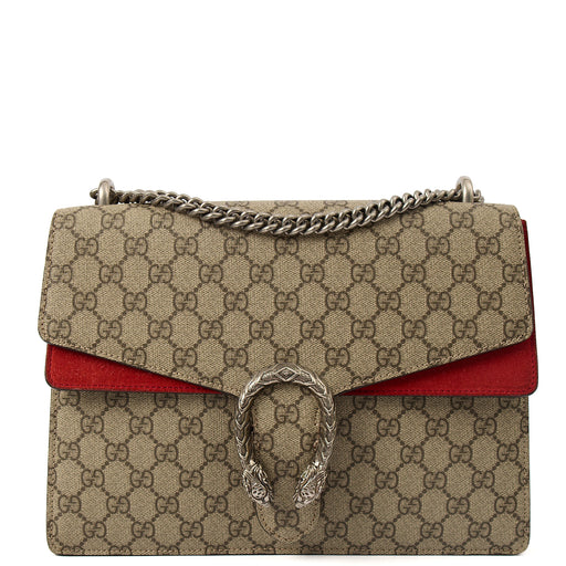Picture of Gucci Shoulder Bag Dionysus - Large in Red, Leather