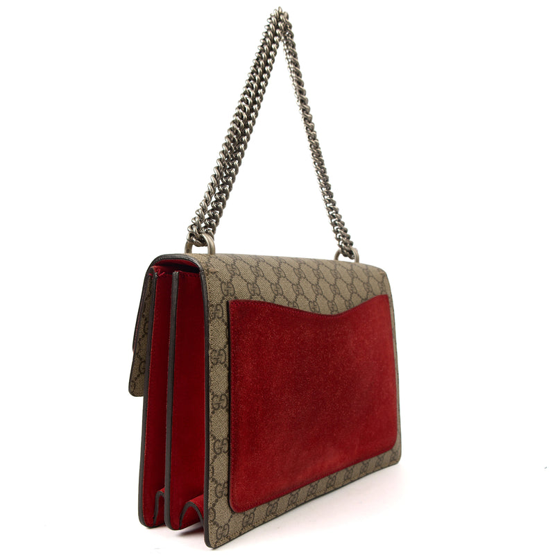 Picture of Gucci Shoulder Bag Dionysus - Large in Red, Leather
