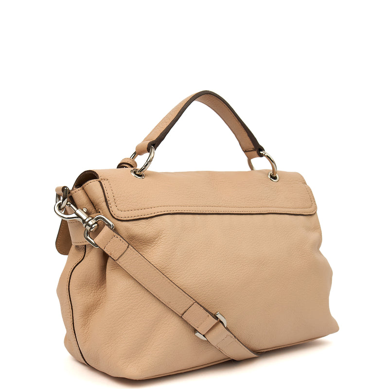 Picture of Mulberry Satchel Postman's Lock Satchel in invalid, Calfskin Leather