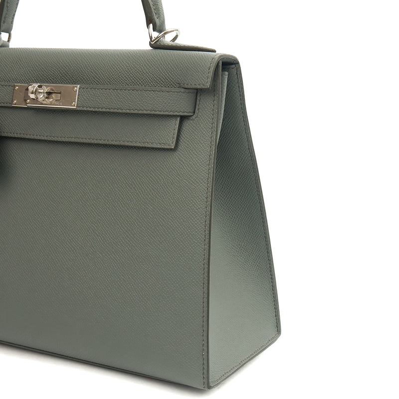 Picture of Hermes Tote Kelly 28 in Verte Amande, Epsom Leather