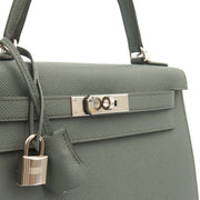 Picture of Hermes Tote Kelly 28 in Verte Amande, Epsom Leather