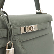 Picture of Hermes Tote Kelly 28 in Verte Amande, Epsom Leather