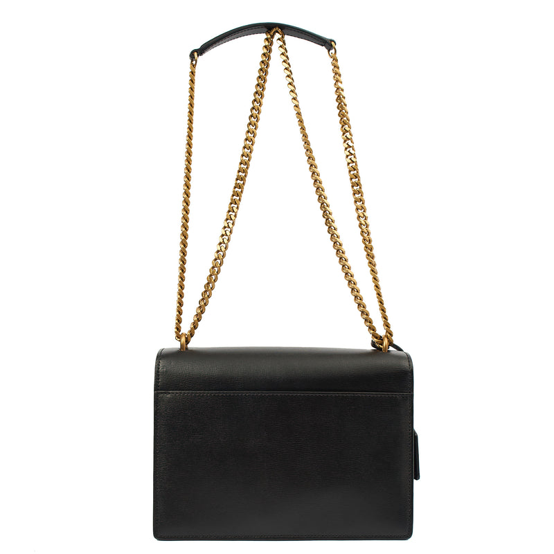 Picture of Saint Laurent Cross Body Sunset - Small in Black, Calfskin Leather