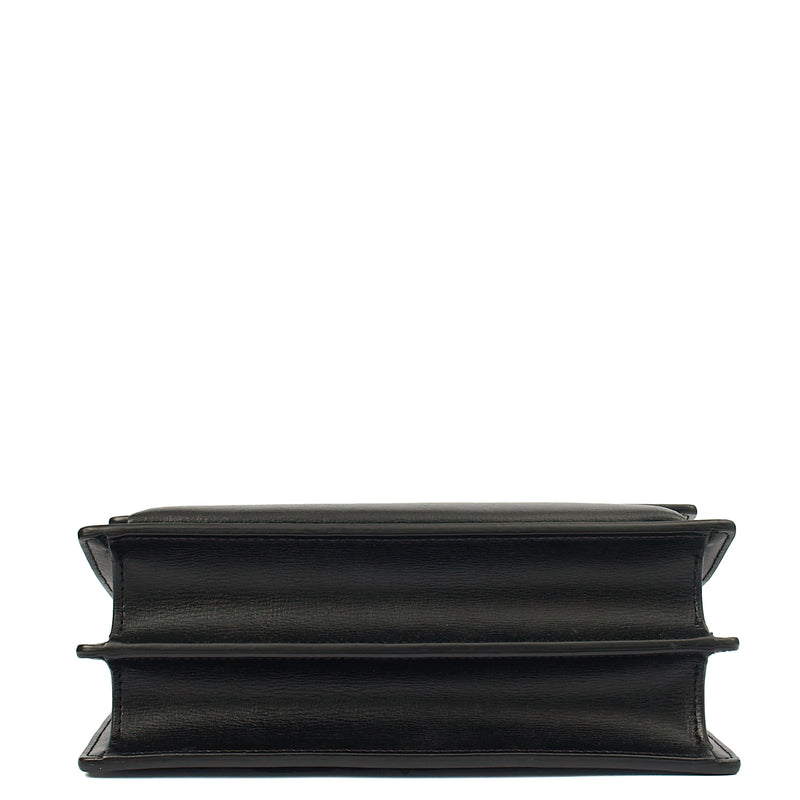 Picture of Saint Laurent Cross Body Sunset - Small in Black, Calfskin Leather