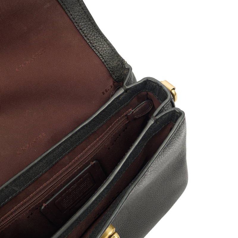 Gucci Tote Bamboo Shoulder in Black, Leather