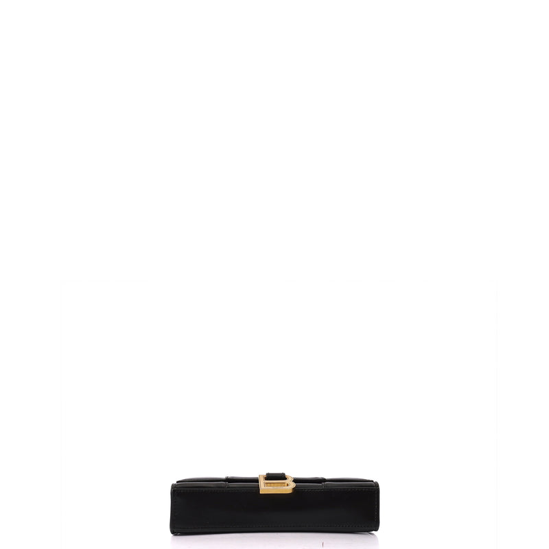 Picture of Balenciaga Shoulder Bag Hourglass Wallet on Chain in Black, Leather