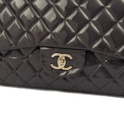 Picture of Chanel Shoulder Bag Classic Single Flap - Maxi in Purple, Patent Leather