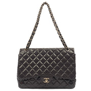 Picture of Chanel Shoulder Bag Classic Single Flap - Maxi in Purple, Patent Leather