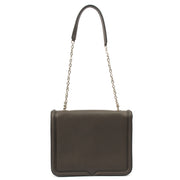 Picture of Alexander McQueen Shoulder Bag Heroine 21 in Grey, Leather