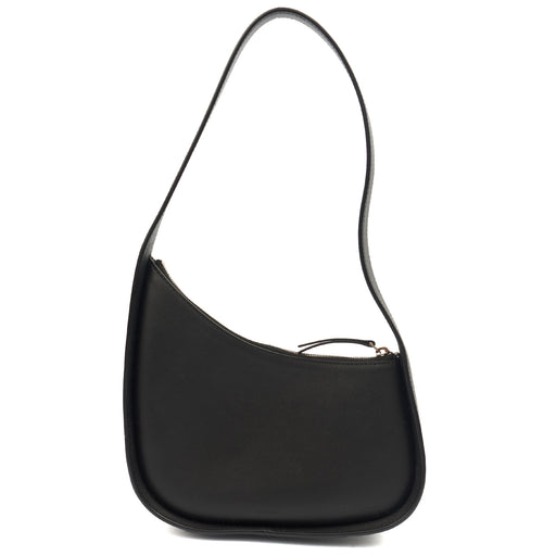 Picture of The Row Shoulder Bag The Half Moon in Black, Leather