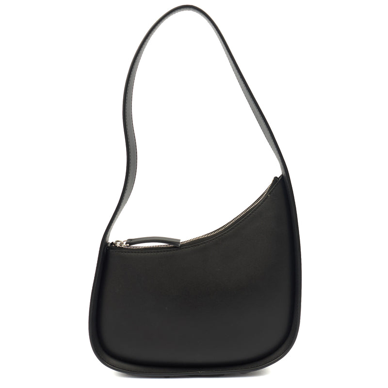 Picture of The Row Shoulder Bag The Half Moon in Black, Leather