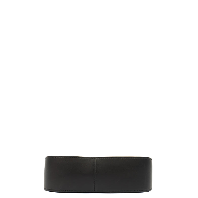 Picture of The Row Shoulder Bag The Half Moon in Black, Leather