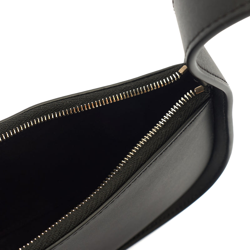 Picture of The Row Shoulder Bag The Half Moon in Black, Leather