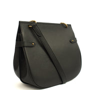 Picture of Mulberry Cross Body Amberley Satchel in Black, Calfskin Leather