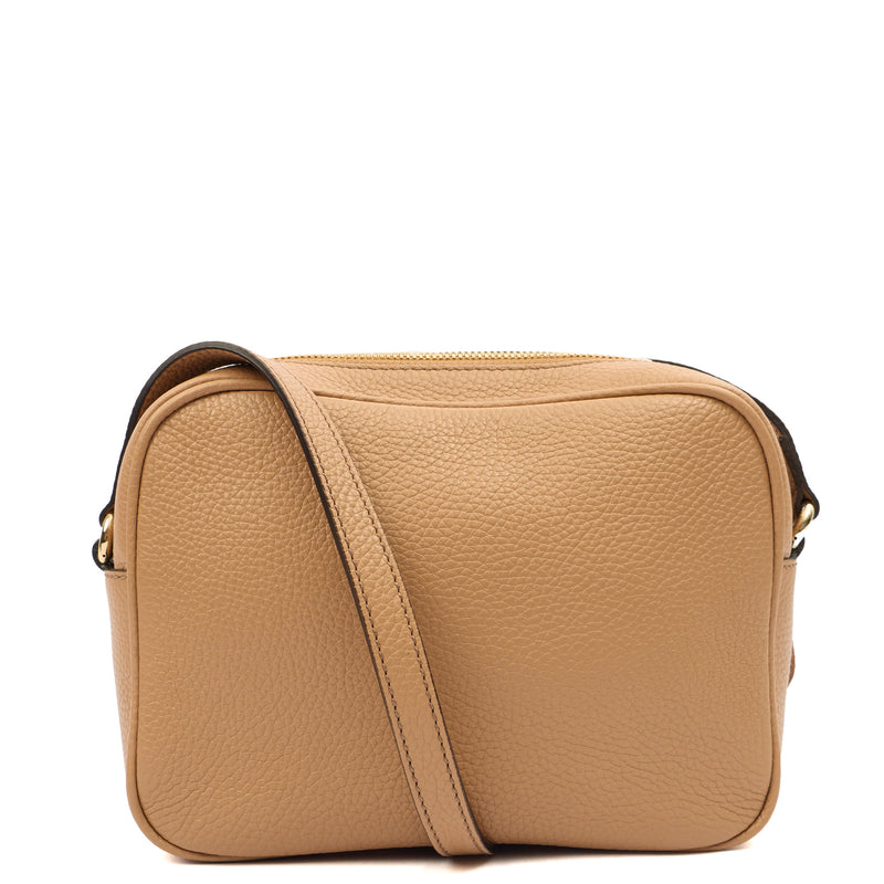Picture of Gucci Cross Body Soho  Disco Bag - Small in Neutral, Leather
