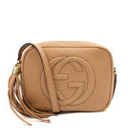 Picture of Gucci Cross Body Soho  Disco Bag - Small in Neutral, Leather