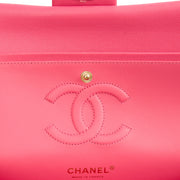 Picture of Chanel Cross Body Classic Double Flap - Medium in Pink, Caviar Leather