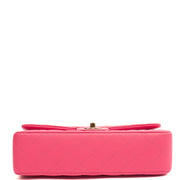 Picture of Chanel Cross Body Classic Double Flap - Medium in Pink, Caviar Leather