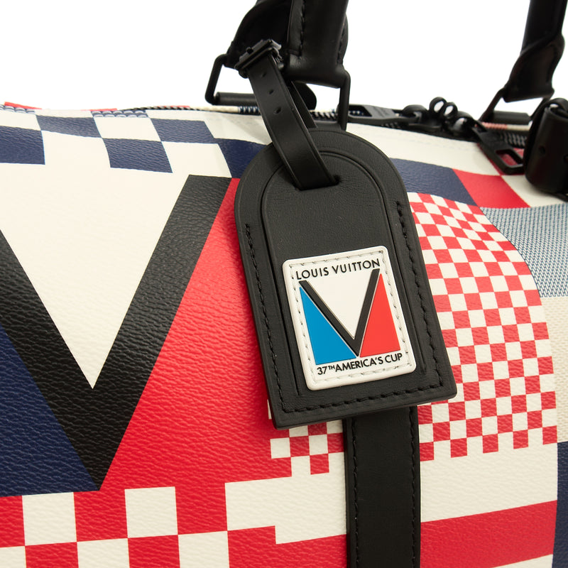 Picture of Louis Vuitton Tote Keepall 50 Bandouliere in Multi, Canvas