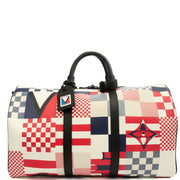 Picture of Louis Vuitton Tote Keepall 50 Bandouliere in Multi, Canvas